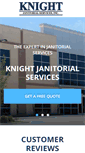 Mobile Screenshot of knightjanitorial.com